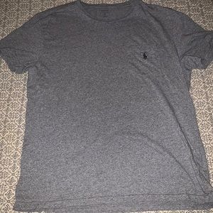Grey polo medium